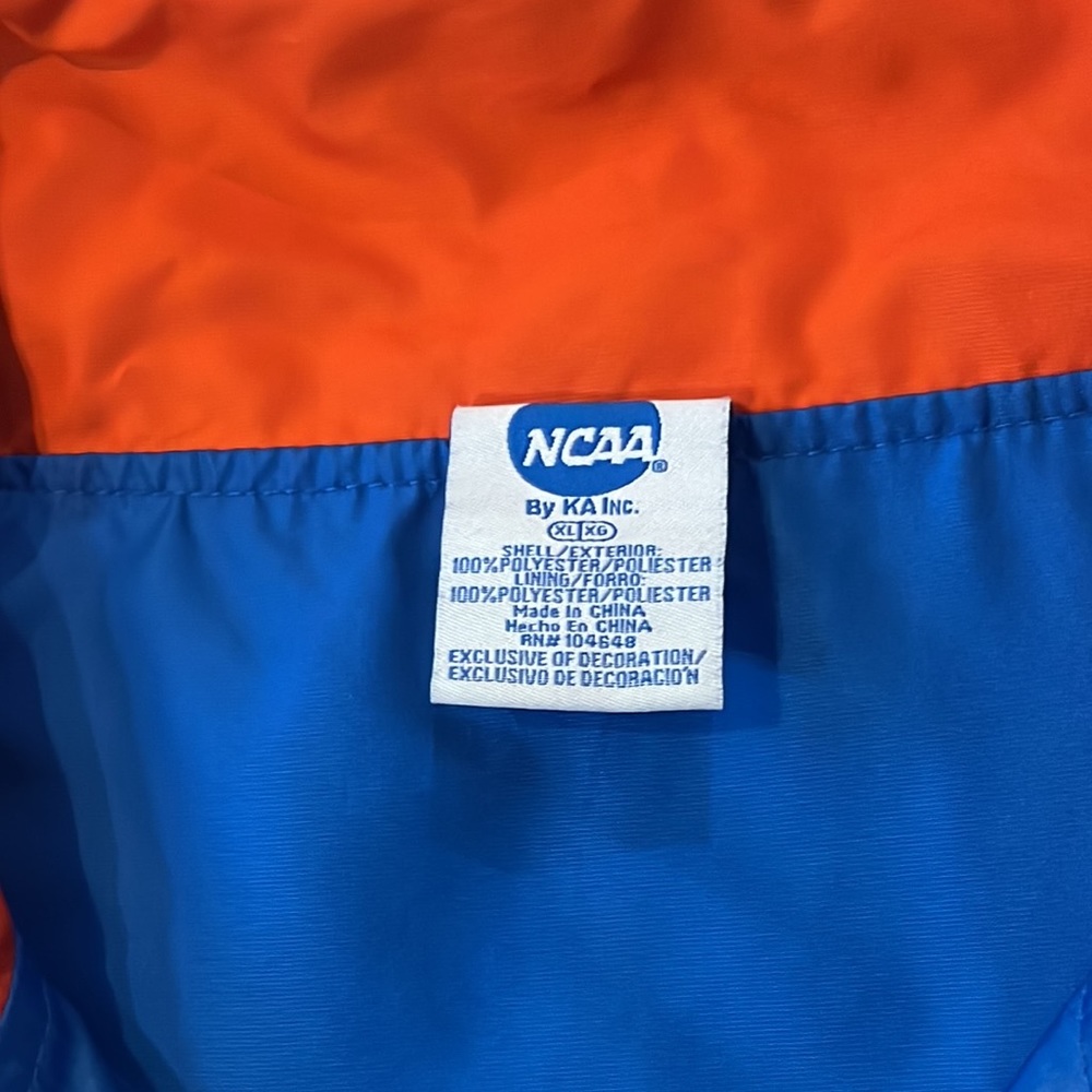 VTG NCAA Boise State Broncos Pullover Windbreaker 1/4 Zip, Sz XL - Picture 3 of 11